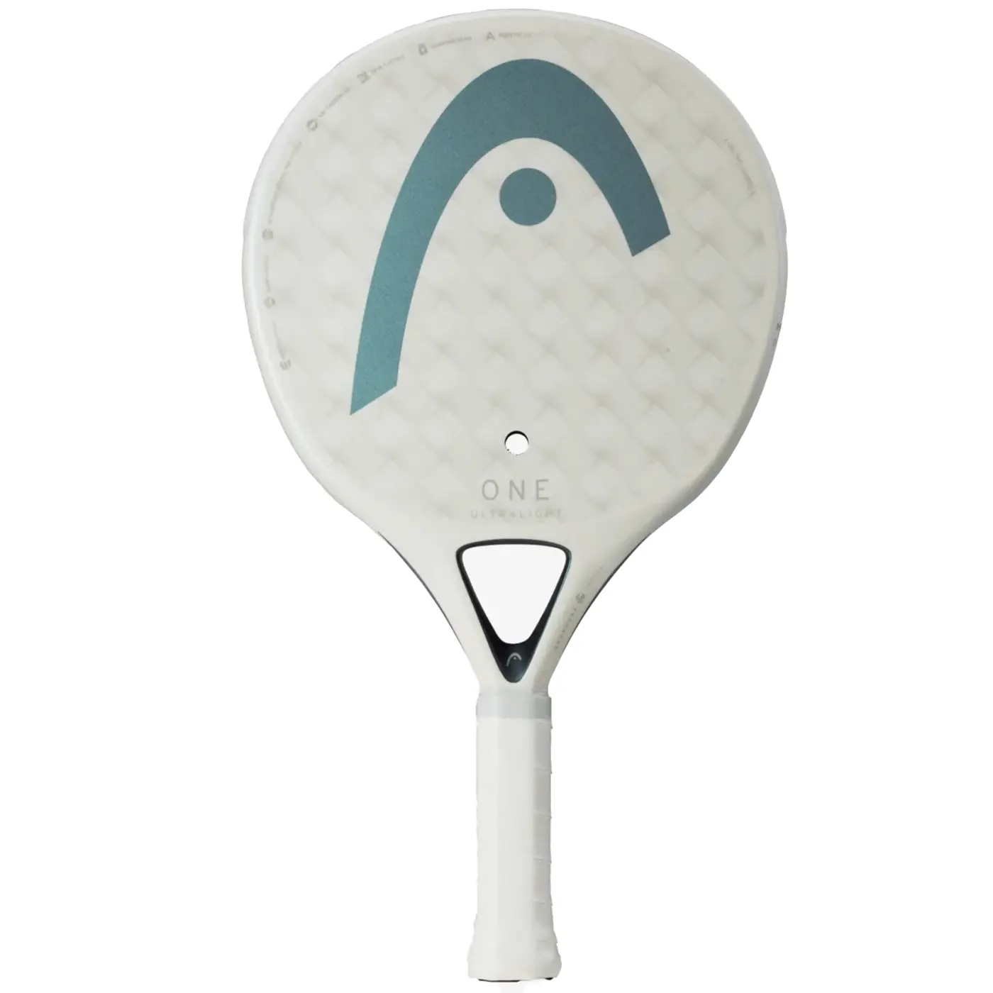 HEAD-One-Ultralight-Padel-Racket-2025-White-02.webp HEAD One Ultralight Padel Racket 2025 White - Image 1